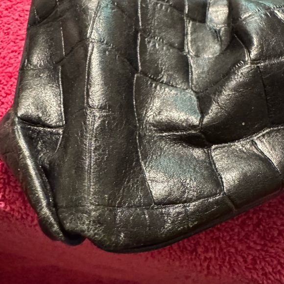 Le Tanneur Black Leather Bag - Picture 2 of 8